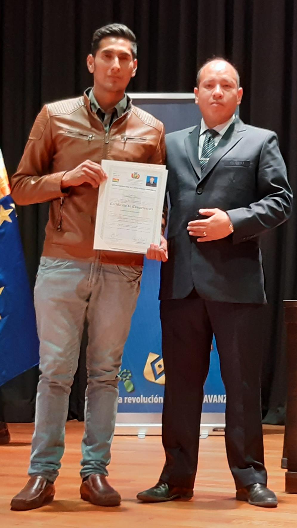 Entrega de Certificado